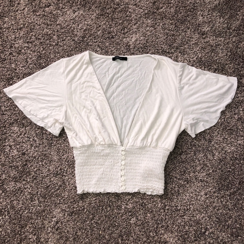 Forever 21 White Shirt